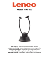Lenco HPW-400BK de handleiding