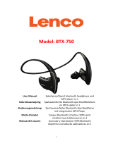 Lenco BTX-750BK de handleiding