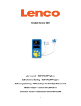 Lenco Xemio-560PK de handleiding