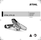 STIHL GTA 26 Handleiding