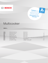 Bosch MUC11W12 900W Autocook Multicooker Handleiding
