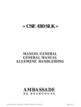 Ambassade CSE 410 SLK General Manual