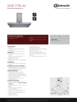 Bauknecht DDB 7790 IN Product data sheet