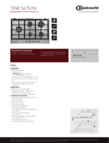Bauknecht TGW 5675/IN Product data sheet