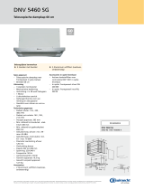 Bauknecht DNV 5460 SG Product data sheet