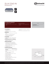 Bauknecht DLHI 5360 IN Product data sheet