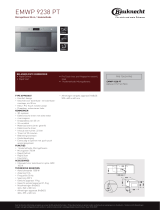 Bauknecht EMWP 9238 PT Product data sheet