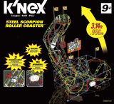 K'Nex Imagine-Build-Play STEEL SCORPION ROLLER COASTER Handleiding