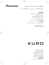 Pioneer KURO KRP-S04 de handleiding