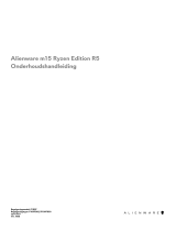 Alienware m15 Ryzen Edition R5 Handleiding
