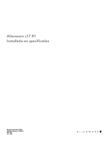 Alienware x17 R1 Gebruikershandleiding