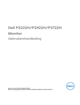 Dell P2222H Gebruikershandleiding