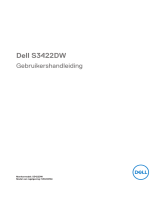 Dell S3422DW Gebruikershandleiding