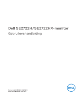 Dell SE2722HX Gebruikershandleiding