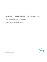 Dell SE2722HX Gebruikershandleiding
