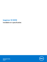 Dell Inspiron 13 5310 Gebruikershandleiding