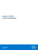 Dell Inspiron 14 5410/5418 Handleiding
