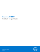 Dell Inspiron 15 5510/5518 Gebruikershandleiding