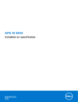 Dell XPS 15 9510 Gebruikershandleiding