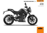 KTM 200 Duke 2016 de handleiding