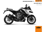 KTM 1290 Super Duke GT 2021 de handleiding