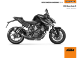 KTM 1290 SUPER DUKE R 2018 de handleiding