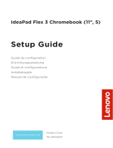 Mode d'Emploi Lenovo Série IdeaPad Flex 3 Chromebook Gebruikershandleiding