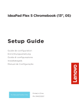 Mode d'Emploi Lenovo Série IdeaPad Flex 5 Chromebook Gebruikershandleiding