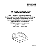 Epson TM-U295 Series Handleiding