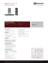 Bauknecht DBHC 62 LT X Product data sheet