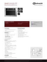 Whirlpool BMES 8145/PT Product data sheet