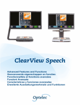 Optelec ClearView Speech de handleiding