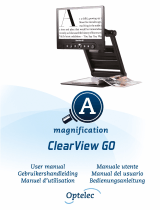Optelec ClearView GO Handleiding
