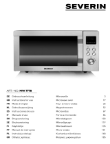 SEVERIN MW 7778 Stainless Steel Microwave Oven Handleiding