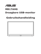 Asus ZenScreen MB17AHG Gebruikershandleiding