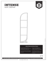 BePureHome 800391-B INTENSE Wall Cabinet Handleiding