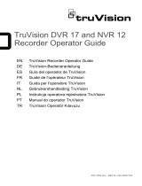 TRUVISION TVR-1716-2T Digital Video Recorder Handleiding