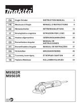 Makita M9502RK Angle Grinder Handleiding