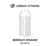 URBAN VITAMIN IPX7 Berkeley Speaker Handleiding