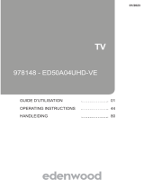 EDENWOOD ED50A04UHD Smart UHD 4K TV Handleiding