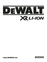 DeWalt DCE555N-XJ 18V Li-Ion XR Brushless Electric Drywall Cut-out Tool Handleiding
