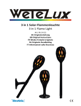 Wetelux 951421 3 in 1 Flame Light Handleiding