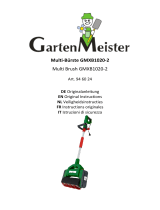 GartenMeister X-Brush Flächenreiniger Generation 2 - 1020 W Handleiding