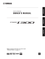 Yamaha PSR-I300 de handleiding