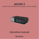 KREAFUNK aWAKE 2 Alarmclock Handleiding