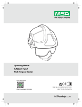 MSA Safety GALLET F2XR Multi-Purpose Fire Helmet Handleiding