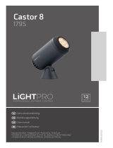 LightPro 179S Castor 8 Spike Light Handleiding