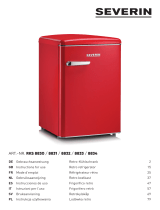 SEVERIN RKS 8830 Retro Refrigerator Handleiding