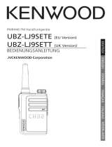 Kenwood UBZ-LJ9SETE UBZ Twin Pack Licence Free Radio Handleiding