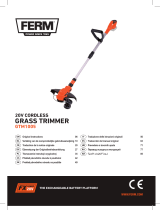 Ferm GTM1005 20V Cordless Grass Trimmer Handleiding